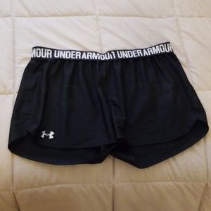 Black under armour shorts